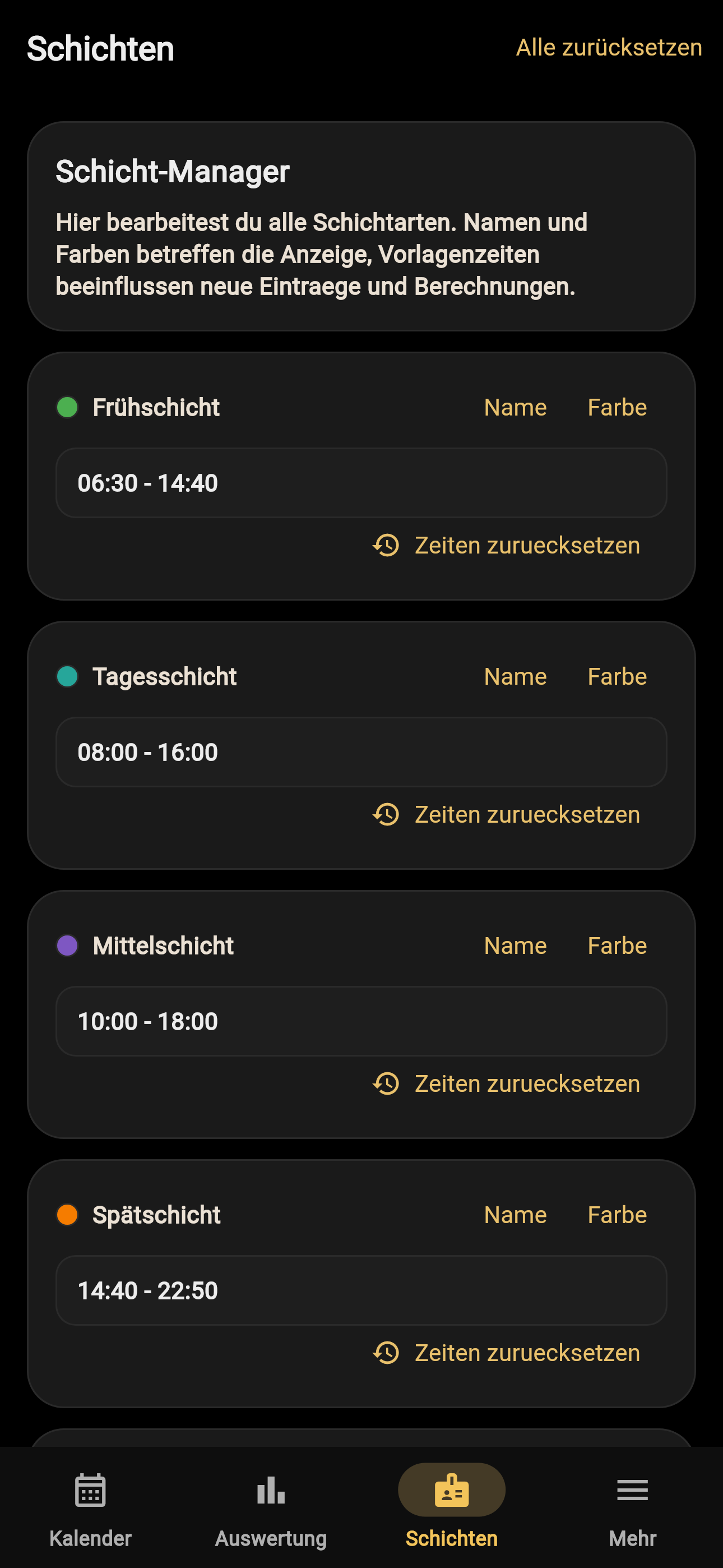 HafenLohn Auswertungen und Werkzeuge